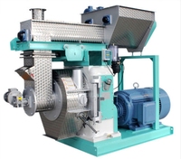 Machine à granulés de biomasse 1-2 T/H MZLH420 MZLH508 Sciure de bois divers palette bois houblon balle de riz machine d'alimentation en granulés
