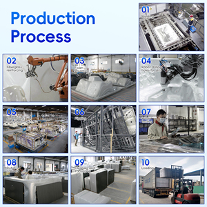 Bañera de <span class=keywords><strong>Hidromasaje</strong></span> Redonda Independiente de Acrílico 2026 con Sistema de Control - Product Image 3