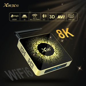 2023 Poderoso Amlogic S928X <span class=keywords><strong>7</strong></span> X96 X10 RAM 8GB LPDDR4 Android 11 TV <span class=keywords><strong>Box</strong></span> WIFI <span class=keywords><strong>6</strong></span> 1000Mbps Smart TV <span class=keywords><strong>Box</strong></span> - Product Image 5