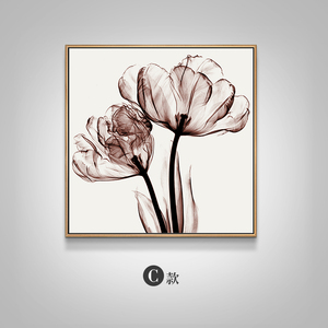 Beautiful decoration Flower Flower <span class=keywords><strong>ero</strong></span> Framed art canvas painting for restaurant - Product Image 2