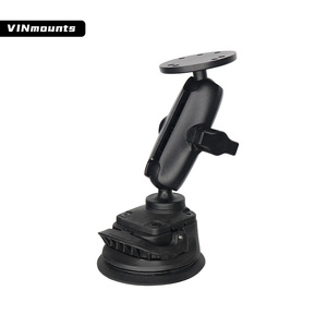Black iPad Suction Mount Stand <b>Tablet</b>/Phone <b>Holder</b> with Suction Cup for iPad for Window Bathroom Mirror or <b>Car</b> Black - Product Image 1