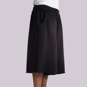 Shorts <span class=keywords><strong>pour</strong></span> hommes de haute qualité taille élastique Street Wear pantalons de survêtement à l'entrejambe baggy pantalons de survêtement hommes <span class=keywords><strong>coton</strong></span> - Product Image 3