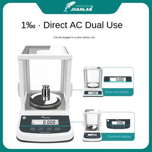 ميزان تحليلي إلكتروني بدقة عشرة آلاف جزء في المليون 0.001 جرام <span class=keywords><strong>1</strong></span> 0.<span class=keywords><strong>1</strong></span> مج للمختبرات طراز JAB من هوزهو تشجيانغ - Product Image 2