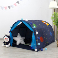 Tente de lit pour bébé, baldaquin de lit princesse, rideau de lit en polyester, installation rapide et facile, tente d'été 1,5 kg