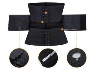 Women's Weight Loss <b>Tummy</b> <b>Control</b> Waist Slimming Belt Shapewear Compression Girdle with Neoprene Material and Button Closure - Product Image 4