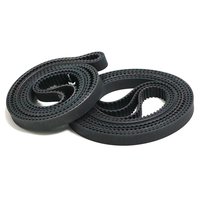 Courroie de distribution GT2/GT2/2M 500/506/516/520/528/530 largeur 5~20mm, courroie en caoutchouc à boucle fermée pour machine CNC