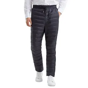 [TANBOER-TA210015]-pantalones de plumón de pato para hombre, ropa de moda cálida, prendas de vestir