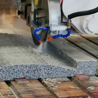 Sierra de puente HKNC-560 PLUS con software italiano, máquina CNC multifunción para procesamiento de granito y mármol, corte de encimeras y fregaderos