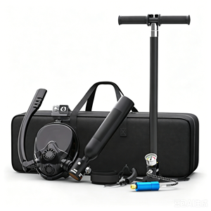 High-Pressure 0.5L Aluminium Air <b>Tank</b> 3000psi 5-10min Small <b>Diving</b> Mask Underwater Lung Scuba Equipment Air Pump Oxygen Use - Product Image 1