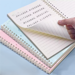 Farfalla A5 a spirale con copertina rigida in PVC ispessita 60 fogli rilegati a spirale pagine interne stile carino per uso scolastico o in ufficio - Product Image 4