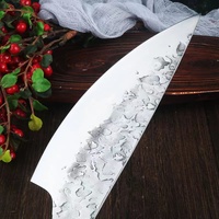 Couteau de chef en acier inoxydable japonais vg10 super acier au carbone couteaux avec manches en bois d'ébène