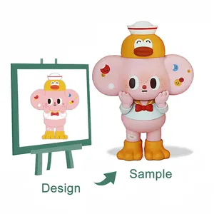 מוצרי אנימה מותאמים אישית יצרן מעצב Oem Art דמות פופ 3D ריק צעצוע פעולה ויניל דמות