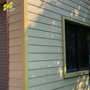 Papan tembok kayu tahan air, papan serat semen bahan dinding eksterior tahan api - Product Image 5