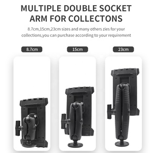 Drill Down Tablet Holder Mount con brazo de doble enchufe corto/mediano/largo para <span class=keywords><strong>SAMSUNG</strong></span> Galaxy Tab Active PRO y más - Product Image 3