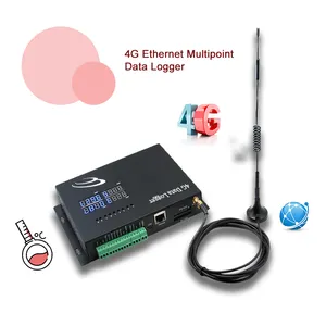 Funktion 4G Wireless-Netzwerk-Datenlogger Multipoint Temperature 4G Ethernet-Datenlogger