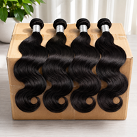 Lot de Cheveux Humains Brésiliens Vierges Non Traités, Ondulés, à Cuticules Alignées, 100% Naturels, pour Femmes - Vente en Gros