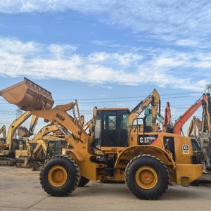 รถตักล้อยางมือสองญี่ปุ่นแท้ ขายดี รถตักล้อยางแคทมือสอง Caterpillar 966h รถตักล้อยางแคทแท้ 966h สภาพดี - Product Image 5