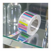 Pochettes autocollantes holographiques personnalisées pour codes à barres en stratifié