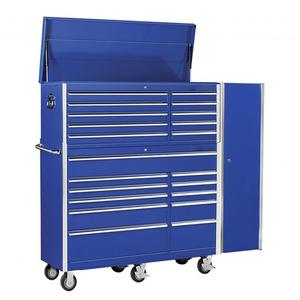 56" 24 Drawer Tool Chest and Rolling Tool Cabinet Set