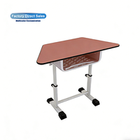 Ensemble de bureau d'enseignant et de bureau d'élève Bo Jiao moderne pour l'école primaire et le collège, réglable en hauteur, mobilier scolaire écologique