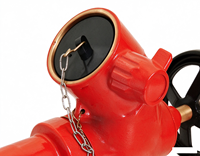 Katup Pengurang Tekanan BS336 DN65 Full Brass Fire Hydrant Handwheel Peralatan Pemadam Kebakaran