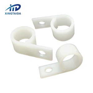 Abrazadera de Cable Tipo R de Nailon Plástico, Clip de Cable Tipo P con Montaje de Tornillo, Diámetro de la Bola de 3.2mm-25.4mm - Product Image 3
