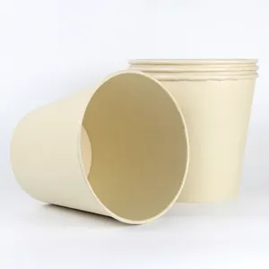 Hot Sale Disposable Bamboo Pulp Paper Popcorn Buckets For Cinema