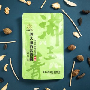 Suplemen Bubuk Teh Buah Hijau dan Sterculia Lily Kemasan Kantong Hasil Panen Kelas Makanan Sehat - Product Image 1
