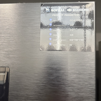 Réfrigérateur-congélateur c 540L côte à côte avec distributeur d'eau - Grande capacité, sans givre, pour cuisine domestique, économe en énergie