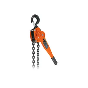 Truper da 1 tonnellata di paranco a leva con catena in acciaio carico di prova materiale G80 1.5 Ton - Product Image 1
