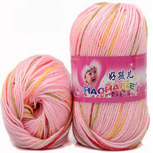 Fabrieksdirect levering 5-laags haakgaren melk katoen 100% acryl garen voor baby breiwerk trui garen - Product Image 6