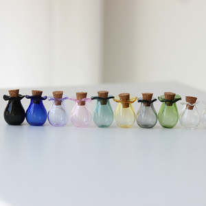 Màu Trắng Bồ Công Anh Mong muốn thu nhỏ Terrarium Mặt dây chuyền, thực vật có nhu cầu chai đồ trang sức tượng trưng rỗng mini Glass Ball Vòng cổ - Product Image 2