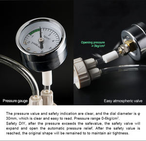 Fácil Diy <span class=keywords><strong>Co2</strong></span> generador <span class=keywords><strong>acuario</strong></span> <span class=keywords><strong>CO2</strong></span> Diy sistema Kits para pecera agua plantada D201 versión de enchufe rápido - Product Image 4