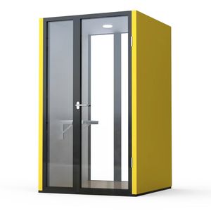 Nuevo diseño portátil insonorizado acústico Oficina trabajo Pod aluminio privacidad a prueba de sonido Oficina teléfono Mini cabina de grabación de arranque - Product Image 1