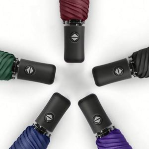 Custom <b>Windproof</b> Travel <b>Umbrella</b> - Automatic Folding, Lightweight & Perfect for Promotional Gift - Product Image 4