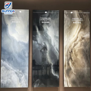 Foshan แผ่นหินที่มีคุณภาพแผ่นกระเบื้องพอร์ซเลนพื้นผนังตกแต่งพื้นพื้นพื้นพื้นพื้นหลังทีวีขนาดใหญ่90X180 120X240 120X270 160X320ซม. - Product Image 5