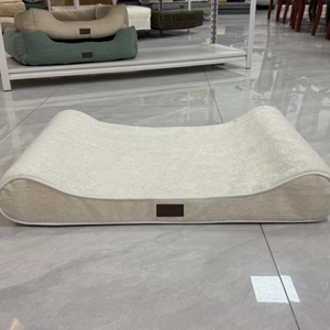 एट्रिप पालतू आधुनिक क्लासिक धोने योग्य सफेद ऑर्थोपेडिक कुत्ते के बिस्तर को हटाने योग्य मैट के साथ बड़े और मध्यम कुत्तों के लिए बिस्तर - Product Image 1