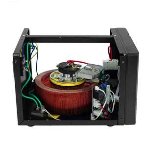 منظم جهد كهربائي أوتوماتيكي بمحرك سيرفو أحادي الطور 1000 فولت أمبير 1500 فولت أمبير 2000 فولت أمبير، مدخل 100-250 فولت، مخرج 220 فولت تيار متردد - Product Image 5