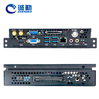 OPS Mini PC I3 I5 I7 LGA1151 socket OPS PC DDR4 8GB RAM 256GB MSATA SSD módulo WiFi soporte 4K pantalla OPS computadora