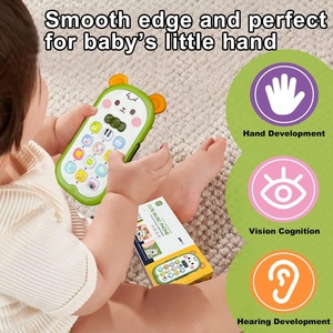 Phone Music Baby Sound Toys para bebés de 12 a 18 meses, versión en inglés, teléfono para bebés con luces y melodías - Product Image 2