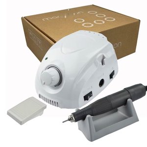Machine à ongles électrique professionnelle portable 65W, batterie rechargeable, 6 têtes pour le vernis à ongles et usage dentaire, poignée Sh37L1 - Product Image 6