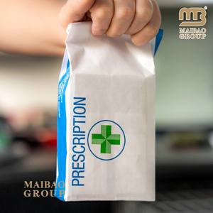 Voyage en avion papier jetable blanc jeter maladie <span class=keywords><strong>Barf</strong></span> sacs de mal de l'air pour avion, étanche maladie de l'air sac de vomi - Product Image 2