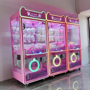 Jeux à pièces clip autocollant carte pince grue <span class=keywords><strong>machine</strong></span> bonbons porte-clés en peluche poupée personnalisé mini pince griffe <span class=keywords><strong>machine</strong></span> - Product Image 4