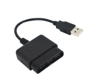 PS2からPS3PCビデオゲームアクセサリー用のゲームコントローラー用USBアダプターコンバーターケーブルがプロモーション中です