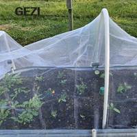 Eco 70 Gram Plastic Dadelpalm Wijnmakerij Boerenkool Fruit Beschermen Anti-Insecten Anti-Insectenbestendig Broeikasnetten 50*50 10X16 75 Bulk
