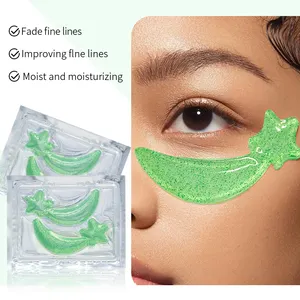 Custom Private Label Moisturizing Collagen Crystal Hydrogel Under Eye Patch Mask Beauty Eyemask Gel Eye Mask