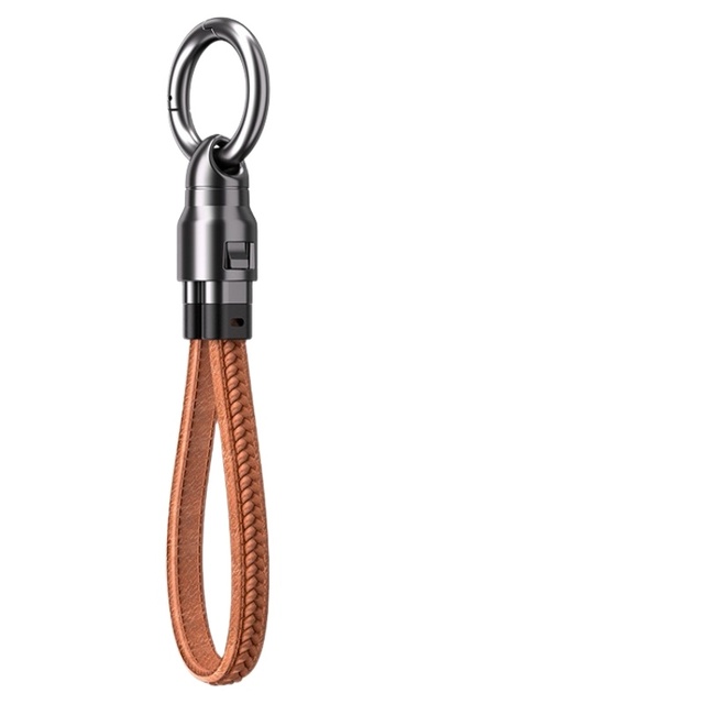 240W Mobile Fast Charging Cable Type-C to USB-C Keychain Anti Loss Hanging Rope 48V5A Short Line Laptop Tablet Charging Cable