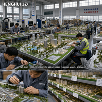 Fábrica Profesional de Maquetas de Mesa de Arena para Proyectos Inmobiliarios