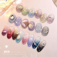 Kit de fournitures pour ongles Danny Coll, gel flash réfléchissant, disco, vente en gros, ensemble de vernis gel pailleté diamant broyé