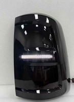Feux arrière LED tout-terrain robustes pour Wrangler, feux arrière fumés foncés en ABS pour Ram 09-18
